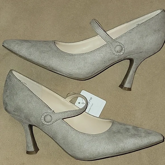 Liz Claiborne Peak Koala Taupe Memory Foam 3" Heels Size 9 NWT - Picture 9 of 12